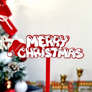 Honey And Sweetness Christmas Acrylic <b>Cake</b> Toppers Merry Christmas <b>Cake</b> <b>Decorations</b> For Holiday Baking <b>Supplies</b> - Product Image 6