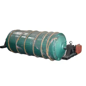 Factory Price Heavy duty Coal Flat Belt Conveyor Motor Drum Drive Pulley