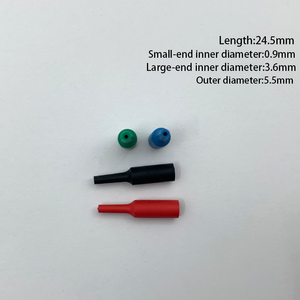 Funda protectora de plástico para conector de fibra óptica SC de 24.5mm de longitud y 0.9mm de diámetro, certificada RoHS, -45~95 ° C - Product Image 1