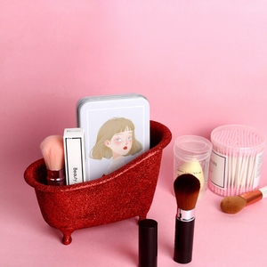 Caja de Almacenamiento de Plástico PP de Grado Exportación para Jabón, Sal de Baño y Cosméticos, con Diseño de Cajones y Forma de Mini Bañera, Capacidad de 2.5L, Personalización de Logotipo - Product Image 1