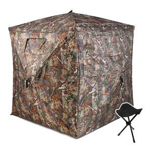 Carpa de malla para observación de caza con vista de 270 grados, transpirable y universal para exteriores - Product Image 2