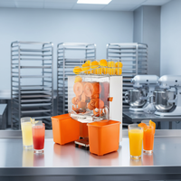 Presse-agrumes automatique Horus grande capacité, extracteur de jus d'orange frais commercial pour un fonctionnement continu