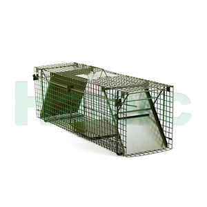 Piège à Ours Pliable pour Animaux Sauvages, <span class=keywords><strong>Cage</strong></span> de Piégeage pour Sangliers HC2609 - Product Image 5