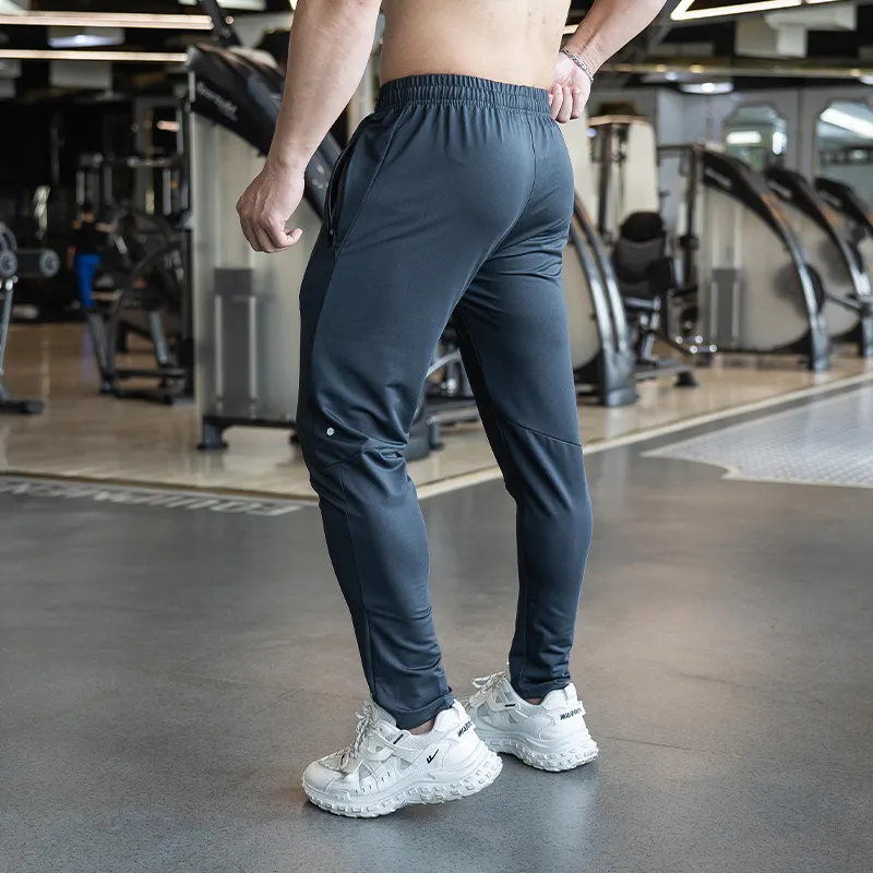 Pantalones atléticos personalizados para correr para hombre, pantalones deportivos ajustados para gimnasio, pantalones para hombre, pantalones de entrenamiento de secado rápido, pantalones de chándal
