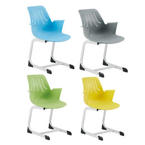 TAG Greenfield Furniture University Classroom Chaise pivotante avec roues pour étudiant Node School Furniture Chair - Product Image 4