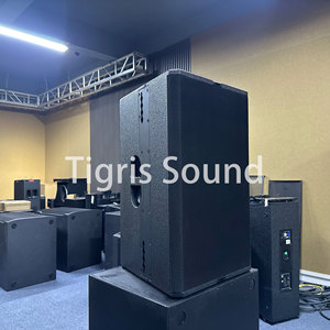 T24N Enceinte Professionnelle Puissante 1400W Double <span class=keywords><strong>12</strong></span>'' Chaude pour Système Audio DJ PA - Product Image 1