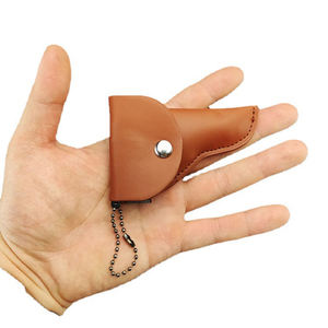 Diskon besar produk mainan senjata Mini Model senjata kulit sarung pistol tas sarung - Product Image 1