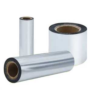 12mic 48Ga film poliester metalized film BOPET transparan untuk kemasan dan laminasi