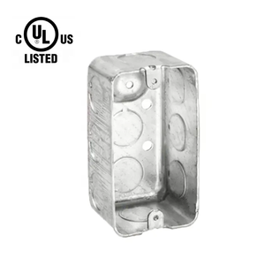 in x 2 in Electrical Handy Box Drawn 1-7/8 in Deep UL Approved Utility Box Electrical Box Metal