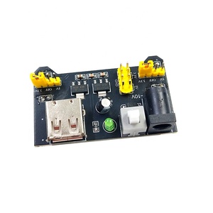 Módulo de fuente de alimentación de placa de pruebas MB102, salida de <span class=keywords><strong>3</strong></span>,<span class=keywords><strong>3</strong></span> V 5V para placa de pruebas sin soldadura, proyectos de bricolaje <span class=keywords><strong>Arduino</strong></span> - Product Image 3