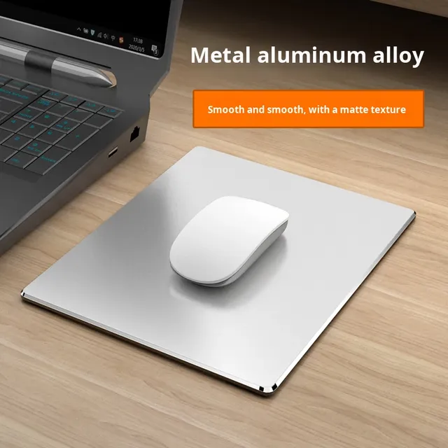 Laptop Mouse Pad Desk Stand Aluminum Alloy Metal Office Home Computer Accessory E-sports Game Table Pad Ins Style Creative Stock
