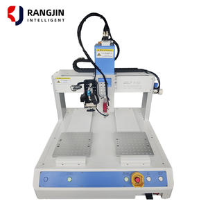 3 अक्ष स्वचालित गोंद वितरण मशीन पीएलसी मोटर उच्च परिशुद्धता 3 सी फोन पहनने वाले प्रतिरोधी सिलिकॉन गर्म पिघल गोंद चिकनी - Product Image 2