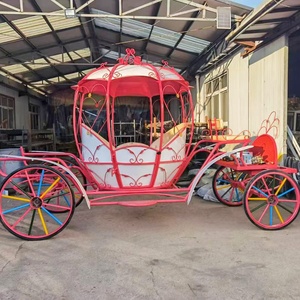 Carrozza Elettrica Incantata a Forma di Zucca per Celebrazioni ed Escursioni Romantiche all'Aperto - Product Image 4