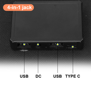 กระเป๋าพับได้แบบพกพาพลังงานแสงอาทิตย์60W 80W 100W 120W สำหรับชาร์จเร็วสำหรับการตั้งแคมป์กิจกรรมกลางแจ้งพิมพ์ N แบบพกพา SG-PSP100 PA - Product Image 6