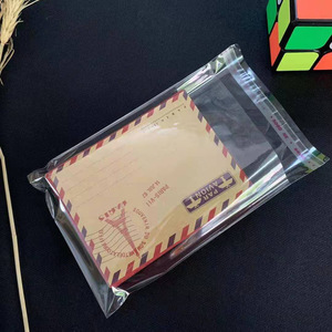 Sac d'emballage en plastique OPP, sachet transparent en BOPP pour bonbons, pochette à fond carré en OPP, sac à fond carré en OPP, sachet à soufflet en OPP - Product Image 5