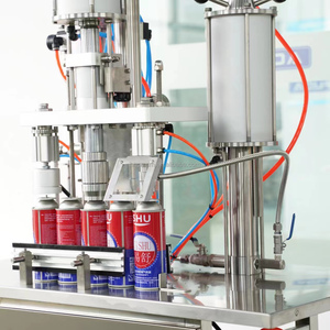 Máquina de Llenado de Pintura Semiautomática <span class=keywords><strong>para</strong></span> Aerosoles, Inhaladores Nasales, Pesticidas <span class=keywords><strong>para</strong></span> Automóviles y Muebles de Madera - Product Image 4