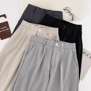 <span class=keywords><strong>Pantaloni</strong></span> <span class=keywords><strong>Chino</strong></span> da <span class=keywords><strong>uomo</strong></span> <span class=keywords><strong>Slim</strong></span> <span class=keywords><strong>Fit</strong></span> personalizzati di alta qualità <span class=keywords><strong>pantaloni</strong></span> Business Casual Multi tinta unita con stile dritto a vita media - Product Image 4