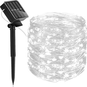 <span class=keywords><strong>Guirnalda</strong></span> de luces decorativas de Navidad para exteriores <span class=keywords><strong>LED</strong></span>, <span class=keywords><strong>guirnalda</strong></span> de fiesta de jardín con energía <span class=keywords><strong>Solar</strong></span> impermeable para temporada festiva - Product Image 4