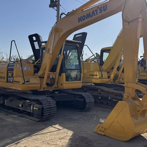 รถขุดขนาดกลางมือสอง Komatsu PC110 11 ตัน สภาพดี ราคาถูก พร้อมใบรับรอง CE/EPA ขาย - Product Image 1