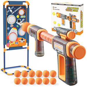 Mới đến mùa hè ngoài trời điện tử Súng Điện không khí đồ chơi grechi g419 trẻ em 'eva nhựa Pistol Shooter với bọt bóng vui vẻ - Product Image 1