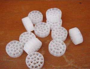 Venta caliente Color blanco MBBR BIO Filtro Mbbr Carrier Tratamiento de aguas residuales industriales