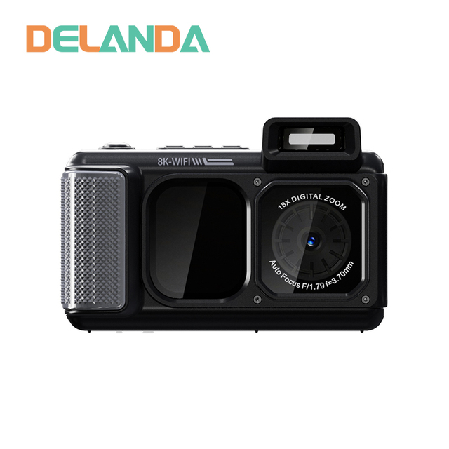 Waterproof Action Camera 8K Underwater Digital Cameras IP68 Waterproof Camera for Snorkeling