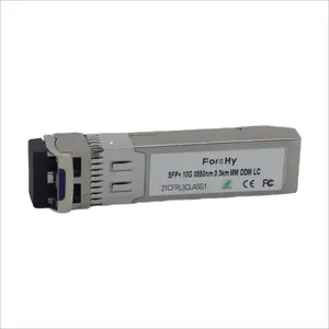 Module SFP de connecteur optique de l'émetteur-récepteur 2KM 10km 1310nm LC de fibre d'OEM 10G SFP + avec le prix concurrentiel