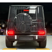 Kit de carrosserie W465 G63 AMG pour Mercedes-Benz, modification et mise à niveau de la voiture W463 2002-2018, comprenant pare-chocs avant, pare-chocs arrière et phares.