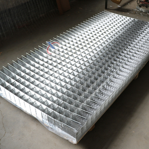 Panneaux de <span class=keywords><strong>grillage</strong></span> soudé en acier galvanisé 50x50 <span class=keywords><strong>100x50</strong></span> 100x200 Anti-rouille pour la construction - Product Image 2