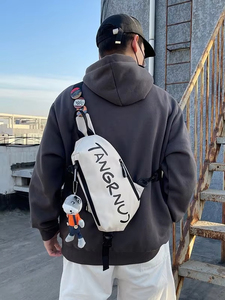 กระเป๋าคาดอกมีซิปกันน้ำ, กระเป๋าคาดลำตัวขนาดเล็กกระเป๋าคาดเอวใช้ได้ทั้งชายและหญิง - Product Image 2