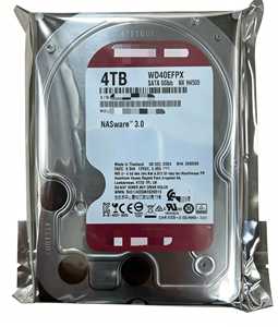 Disque dur WD40EFPX Red Disk Plus 4T 256M pour stockage réseau NAS, format vertical CMR 4 To - Product Image 1