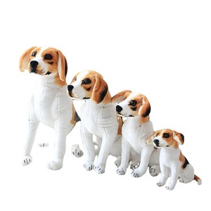 Peluche chien collie tacheté Migruo avec fourrure courte et rembourrage en coton PP - Product Image 1