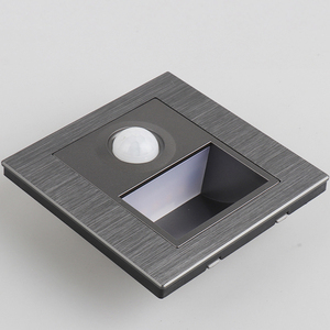 3W <strong>Led</strong> Aluminium Step Stair <strong>Light</strong> Controller Motion <strong>Sensor</strong> Home Recessed Mounting <strong>Light</strong> Body <strong>Sensor</strong> Switch Stairs Steps