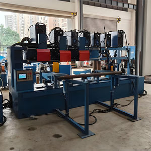 Mesin las pisau Spiral tumpukan tanah fotovoltaik otomatis untuk transportasi bahan mesin pencampur semen pipa las - Product Image 3