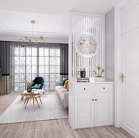 Foshan Panneaux d'écran modernes en acier inoxydable de haute qualité Design contemporain Cloison moderne en métal Séparateur de pièce mobile
