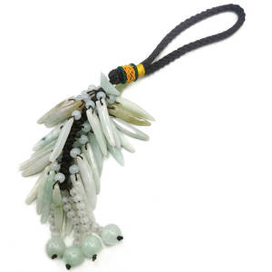 मायनमार एक लेवल जेड बुने नई कार लटकाने वाली सजावट जेड पेरेंट क्राफ्ट फैक्ट्री थोक - Product Image 5