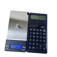 Balance à bijoux 2 en 1 poche électronique 1000g X 0.1g balance numérique à bijoux + calculatrice avec affichage LCD à chiffres