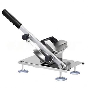 Rebanadora de Carne Comercial Multifuncional de Acero Inoxidable, Rebanadora Horizontal de Carne y Tocino para el Hogar - Product Image 5