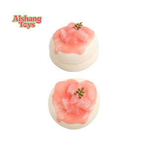 Juguete Antiestrés de Silicona con Forma de Mini Pastel de Queso de Durazno, Novedad 2026, Grado Alimenticio, Bonito y Seguro para Niños de 5 a 7 Años - Product Image 3