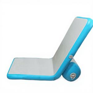 Silla de playa inflable de tela de punto de gota para fiesta de agua y sofá de salón - Product Image 1