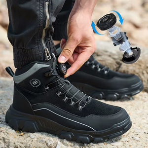 High Top <b>Shoes</b> <b>Work</b> Boots Steel Toe <b>Shoes</b> Puncture-Proof Safety <b>Shoes</b> <b>Men</b> Protection Boots Indestructible <b>Shoes</b> Tactical Boots - Product Image 5