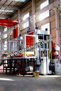 Vulcanizzatore di gomma idraulico Down Stroke con Auto stampo scorrevole ed espulsore - Product Image 5