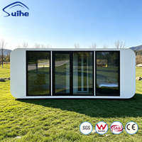 Maison conteneur préfabriquée sur mesure Suihe 6m, maison conteneur Apple, cabine Apple, maison conteneur pour hôtel