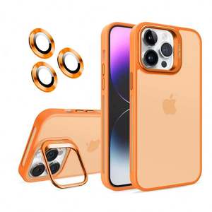 Design di lusso opaco per <span class=keywords><strong>iPhone</strong></span> 15 Pro Max <span class=keywords><strong>Cover</strong></span> originale custodia trasparente con accessori per telefoni cellulari Kit Fundas by per <span class=keywords><strong>Apple</strong></span> - Product Image 6