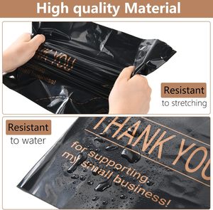 Tùy Chỉnh Poly Túi In Kỹ Thuật Số Tự Con Dấu Có Thể Tái Chế Màu Đen Vận Chuyển Phong Bì Cho Kinh Doanh Giày & Vớ Bao Bì - Product Image 4