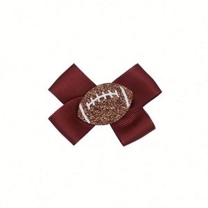 Barrette à cheveux en alliage thème européen et américain avec nœud pour enfants, marque YUSE, 8 cm - Product Image 1