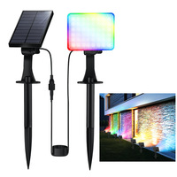 Lampe murale solaire extérieure ultra-lumineuse à 62 LED, étanche, pour cour, jardin, zone scénique, avec détecteur de mouvement intelligent