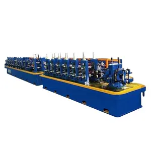 High Quality Precision Welded ERW Steel Tube Making Machine Round Pipe Production Line