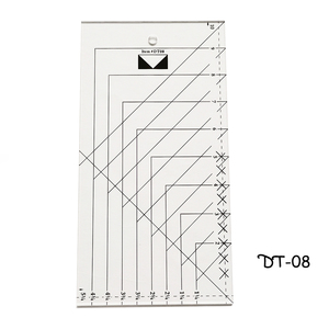 Righello quadrato da mezzo pollice quadrato 9 1/2 "X 16" strumento per trapuntatura righello multifunzione DT serie - Product Image 3