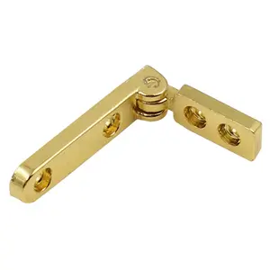 Zinc Alloy Jewelry Box Hinge Wooden Box Replacement Furniture Hardware Hinge Tools Golden
